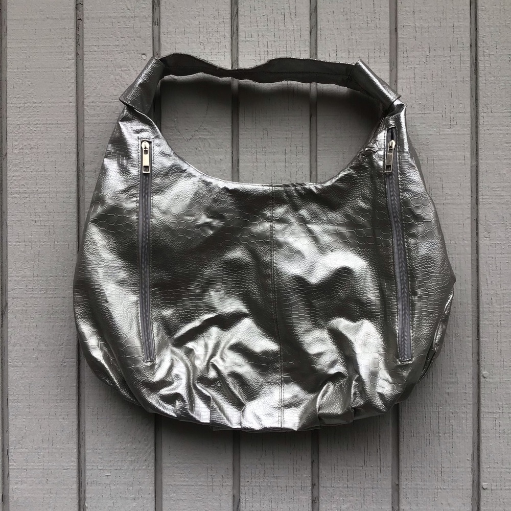 Silver women’s bag